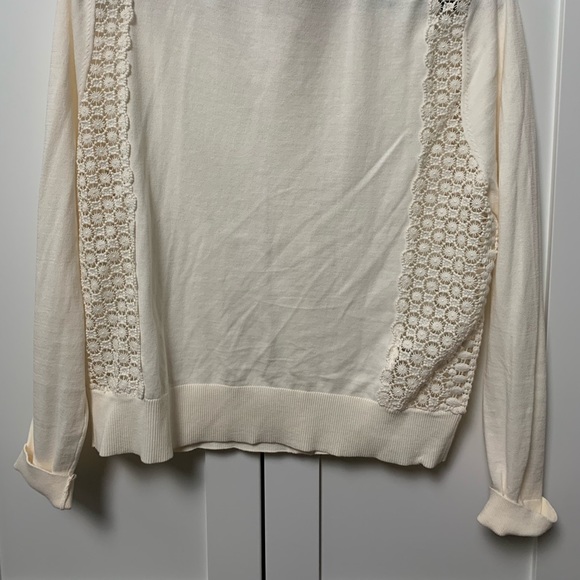 Cream Loft cardigan size L - Picture 3 of 3